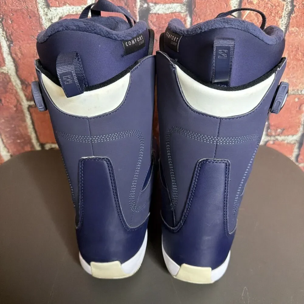 Salomon Ivy Boa SJ Snowboard Boots Women's Size 10 Blue
